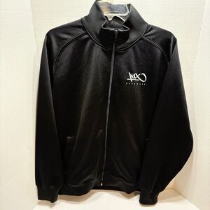 K1X Basketball Hardwood Jacket Black Mens Size Medium Athleisure Y2K Streetball